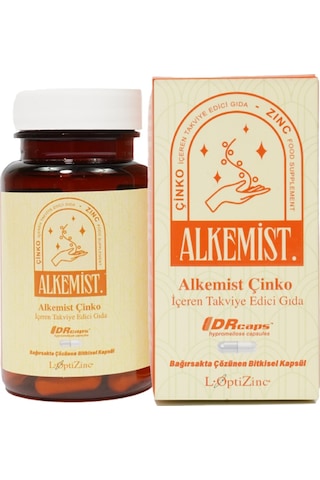 Alkemist Çinko İçeren Takviye Edici Gıda 60 Kapsül