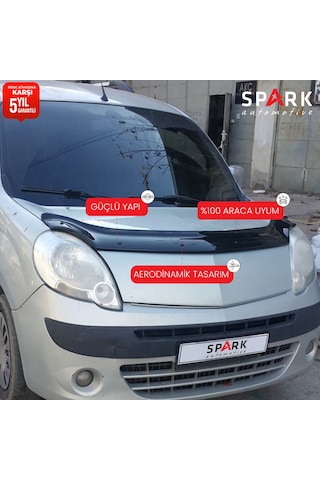Renault Kangoo 2008-2013 Yıl Aralığı Uyumlu Kaput Rüzgarlığı 3mm