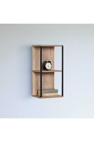 Profile Duvar Rafı-açık Ceviz Tori 30x63x25 Cm Gxyxd