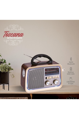 Polosmart Fs49 El Fenerli Toscana Retro Fm Radyo