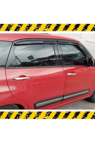 Fiat 500L Mügen Cam Rüzgarlığı 2012-2018 Arası 4 Lü Takım