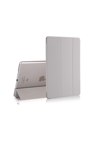 Apple Uyumlu iPad Air 1 2 Nesil 9.7 Kılıf Pu Deri Smart Case A1566 A1567 Gri