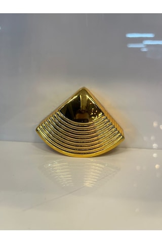 Shell Metal Kulp 64mm Altın Dolap Kapak Tv Ünite Mutfak Modern Çekmece Mobilya Kulbu Gold Komidin