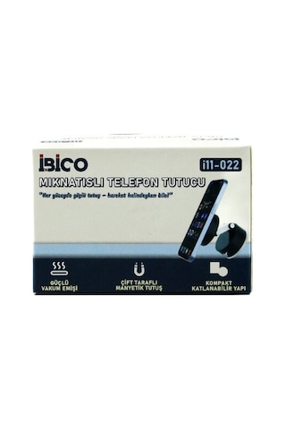 İbico İ11-022 Oto Ve Araç Telefon Tutacak Tutucu Vakumlu Mıknatıslı Diğer