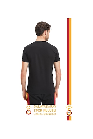Galatasaray Lisanslı Arma T-shirt Siyah.