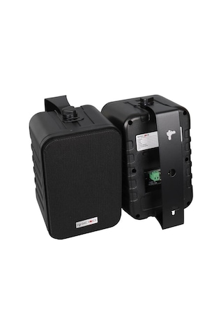 Magicvoice F-lhy4a 4" 10 Cm Hat Trafolu Duvar Tipi Sütun Hoparlör 10w Rms / 150w Peak - Mp3 Usb Uyumlu Çiftli Takım Set - Siyah