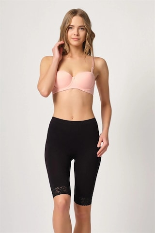 Amora Secret Siyah Mı Emay 3004 Soft Uzun Paça Dantel Boxer