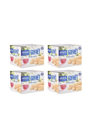 Aktürk Gofret Vanilyalı 4 x 800 G