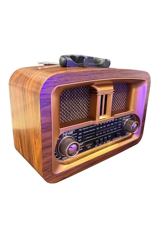 Taşınabilir Klasik Am/fm/sw Retro Ev Radyo Usb İle Şarj Olabilen Retro Radyo 5639