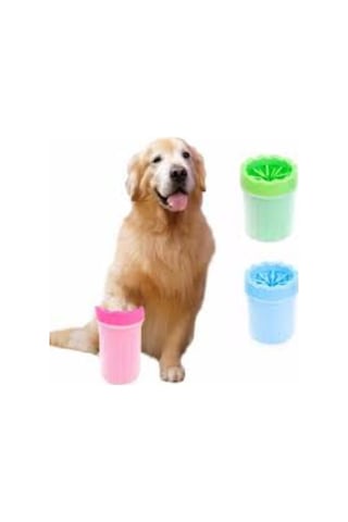 Büro Ev Evcil Hayvanı İçin Soft Gentle Köpek Pati Yıkama Aparatı