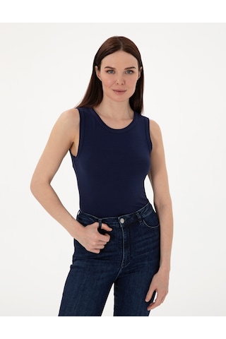 Pierre Cardin Kadın Lacivert Bluz Örme 50305783-vr033 Lacivert