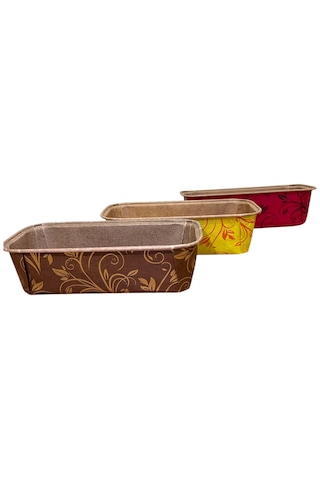 Kırmızı Baton Kek Kalıbı 150x65x50 5 Adetli