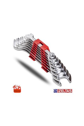 İzeltaş Açık Ağız Anahtar Takımı 8 Parça Set