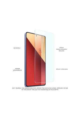 Xiaomi Redmi Note 13 Pro 4g Uyumlu Pastel Renk Telefon Kılıfı Temperli Cam Ekran Ve Kamera Koruyucu
