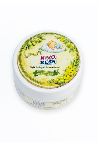 Bebek Pişik Önleyici Bakım Kremi - Paraben & Alkol İçermez - Doğal Zeytinyağlı Erkek Bebek