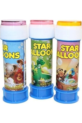 Köpük Baloncuk Üfleme Oyuncağı (6 Adet)