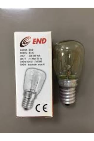 End 15 Watt E14 Duy Buzdolabı Ampulü Şeffaf.flamanlı Tip