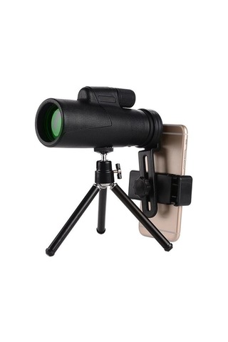 10x42 Tek Gözlü Teleskop Dürbün - Süper Zoomlu - Tripod Ayaklı - 1000m/56m