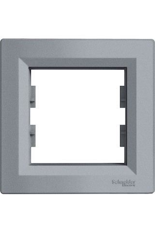 Schneider Electric Asfora Plus Tekli Çerçeve Çelik Schneider Electric Asfora Plus Tekli Çerçeve Çelik