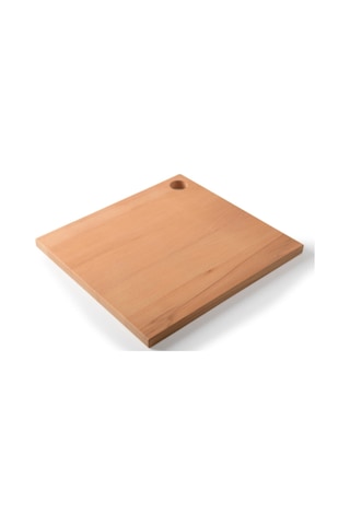 Masif Ahşap Kayın Ağacı Kesme Tahtası Ölçü: 33cm X 30cm X 2cm Ahşap