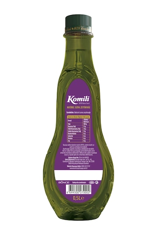 Komili Lezzetlik Yumuşak Natürel Sızma Zeytinyağı 500 ML