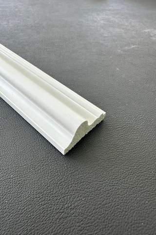 Dekoratif Boyanabilir 1 Adet 4 Cm Eğimli Polistren Duvar Çıtası
