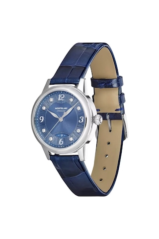 Montblanc Boheme Automatic Date 30 Mm Otomatik Saat 133306 Mavi