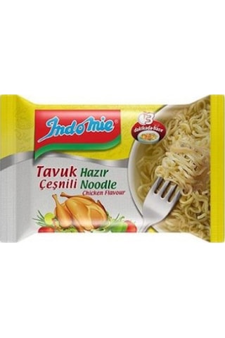 Indomie Tavuk Çeşnili Hazır Noodle 40 x 70 G