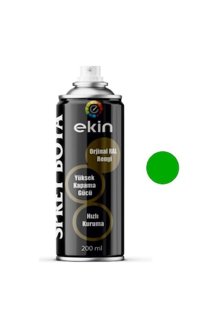 Sprey Boya 200 Ml Yeşil Parlak Çok Amaçlı Gold