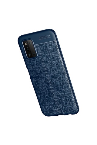 Zore Galaxy Uyumlu A03s Kılıf Niss Silikon Kapak - Kırmızı Kirmizi