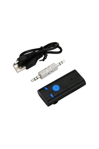 Araç Kiti Stereo Ses Müzik Alıcı Mic Hifi Aux Tf Kart Portlu Bt3.0 A2dp