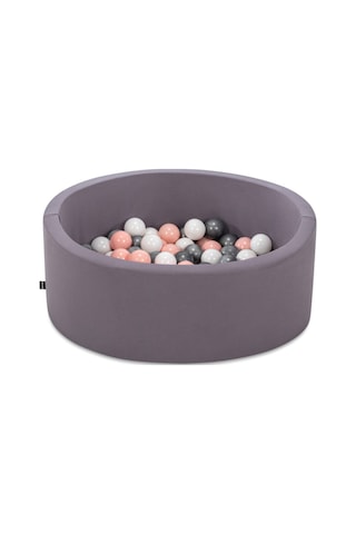 Bubble Pops Gri Sünger Top Havuzu -gri/pembe/beyaz Top