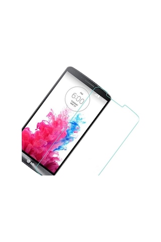 ErkMobile LG Uyumlu G3 Kırılmaz Ekran Koruyucu Temperli Cam