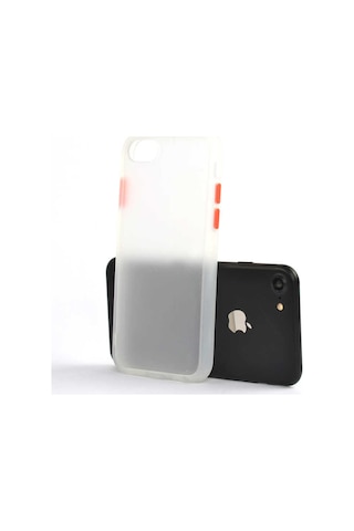 Apple Uyumlu iPhone Se 2020 Kilif Fri Mat Yüzey Renkli Kenar Kilif 515973130