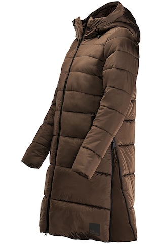 Jack Wolfskin Eısbach Coat W Kadın Outdoor Ceketi Kahve Kahve Kahverengi