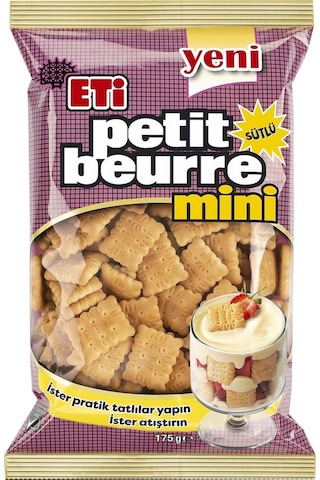 Eti Petit Beurre Mini Bisküvi 175 Gr X 6 Adet