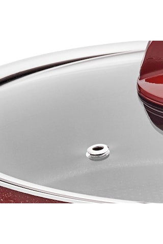 Taç Granit Basık Teflon Pilav Tenceresi 26 CM