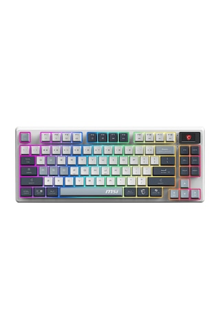 Msı Forge Gk600 Tkl Wıreless Sky Tr Rgb Mekanik Gaming Oyuncu Ckckmsı0008