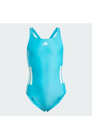 Adidas 3-stripes C-back Kız Çocuk Mayo Jn6587 Mavi