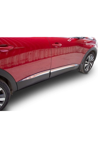 Znz Otomotiv Peugeot 3008 Krom Yan Kapı Çıtası 4 Kapı Paslanmaz Çelik 2016 ve Üzeri