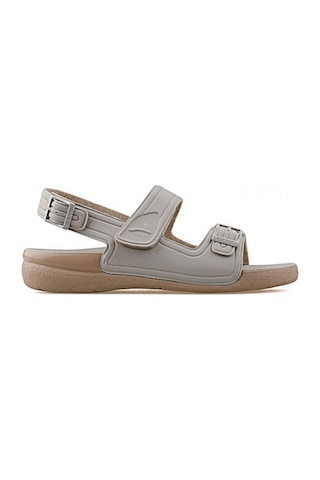 Ceyo 1300-4 Anatomik Kadın Sandalet Bej 36-40 Bej