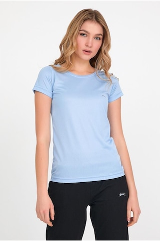 Slazenger Kadın Tişört Relax Kadın T-Shirt A.Mavi
