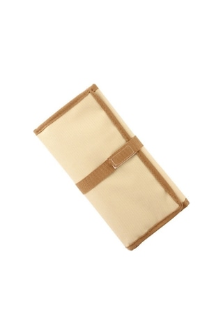 Willowhaven 24 Adet Kanvas Çanta Naylon Yün Guaj Fırça Seti Kırmızı Boya Aksesuarları