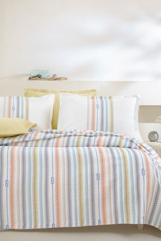 Yataş Bedding Benito Çift Kişilik Pike Takımı - Yağ Yeşili