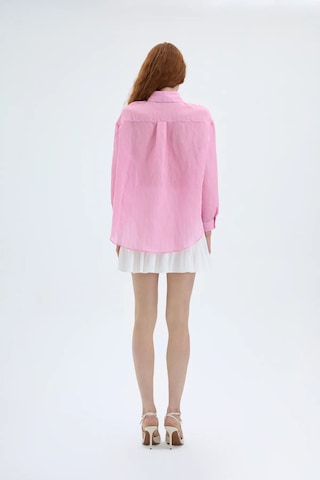 Quzu 25ygml00188 Gömlek Pembe Pembe