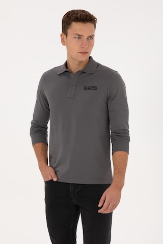 U.s. Polo Assn. Erkek Gri Sweatshirt 50315454-vr024 Grı