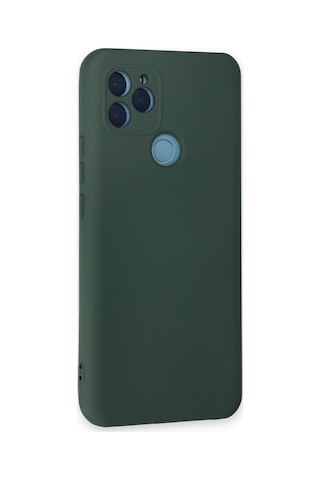 General Mobile Gm 22 Kılıf Nano İçi Kadife Lansman Silikon - Koyu Yeşil Koyu Yeşil