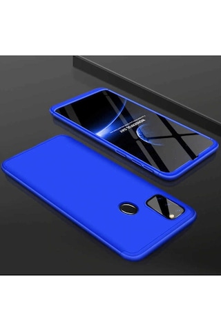 Galaxy M21 Kılıf Zore Ays Kapak Mavi