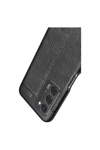 Oppo A55 5G Kılıf Deri Tarzı Niss Silikon Case