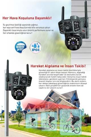 Ids -14mp - Gece Görüşlü - Solar Kamera - Güneş Enerjili Kamer...